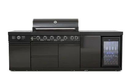 Black Stainless Steel Range